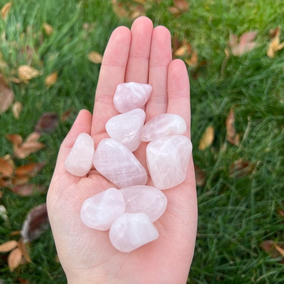 Rose Quartz Tumbled Stones - Picture 3 of 4